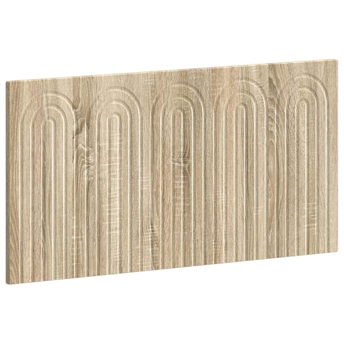 vidaXL - Wandgemonteerd - Hoofdbord - ALKMAAR - Sonoma - Eiken - Bewerkt - hout