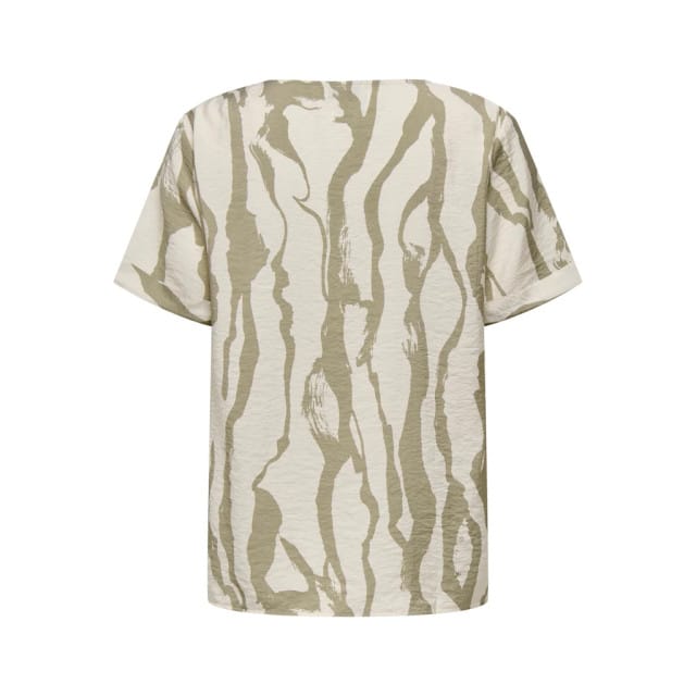 JDY - JDYCAMILLE S/S V-NECK TOP WVN - Dames - Blouses