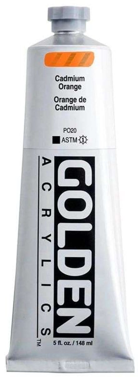 Golden Heavy Body Acrylverf Cadmiumoranje 148 ml