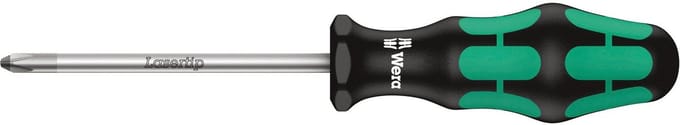 Wera 355 05009305001 Werkplaats Kruiskop schroevendraaier PZ 0 Koplengte: 60 mm