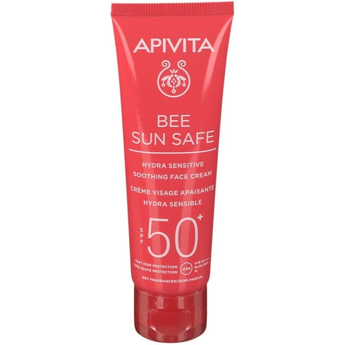 Apivita Bee Sun Safe Hydra Sensitive Soothing Face Cream SPF50+ 50 Crème