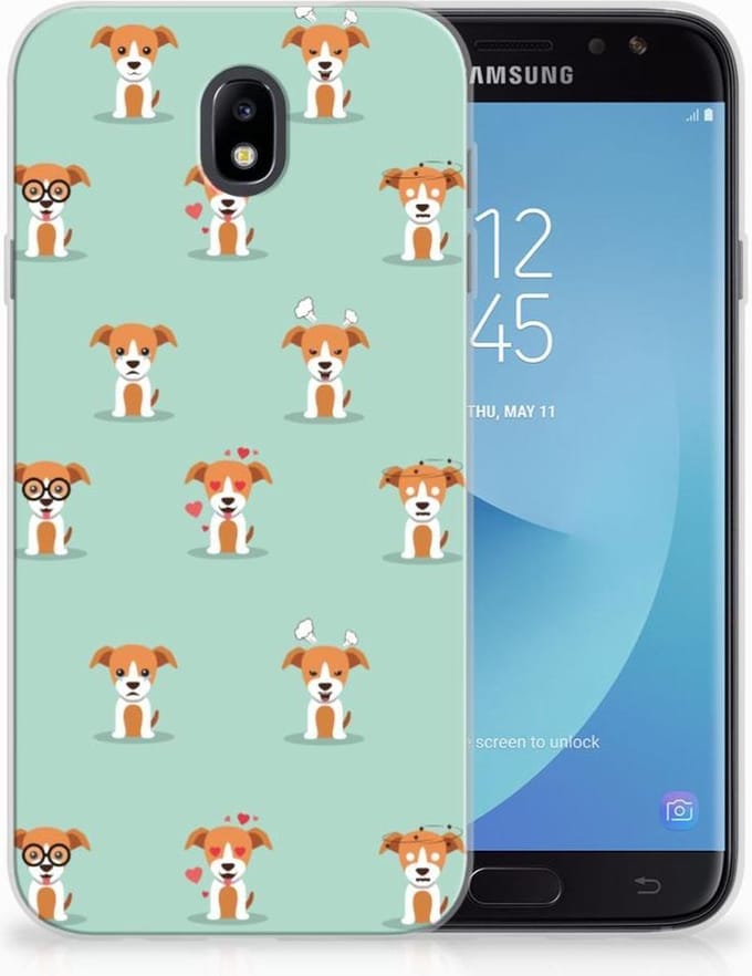 Samsung Galaxy J7 2017 | J7 Pro TPU Hoesje Pups
