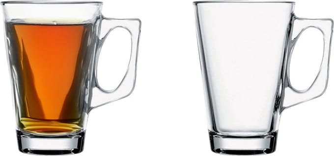 Pasabahce Vela Theeglas 25 cl - Gehard glas - 2 stuks