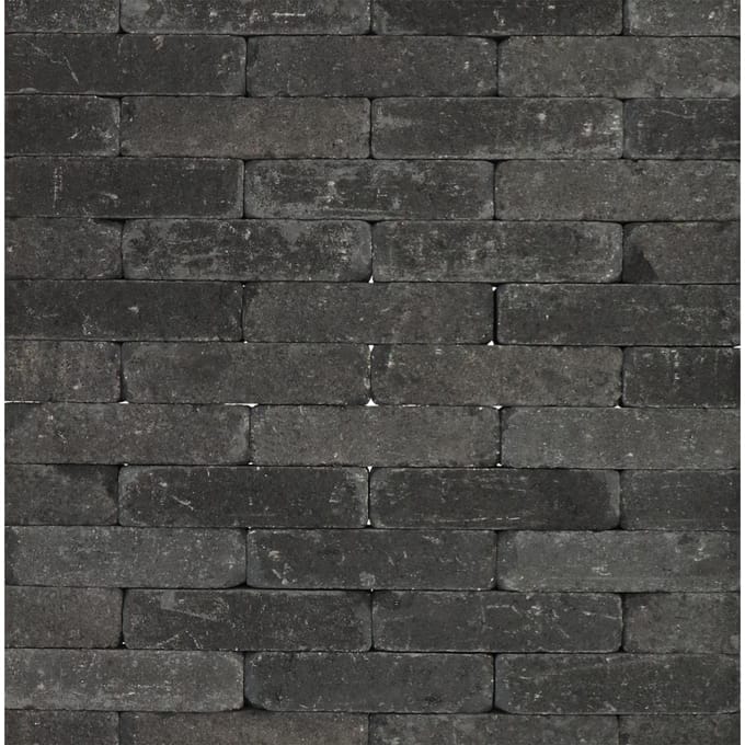 Intergard Waalformaat sierbestrating antraciet strak, 20x5x6cm, per m2