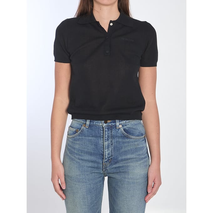 Polo shirt met geborduurd logo