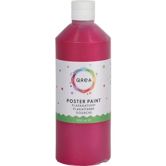 Plakkaatverf Qrea cyclaam 500ml