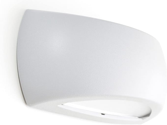 Moderne Buiten Wandlamp Wit IP66 voor Terras en Gevel