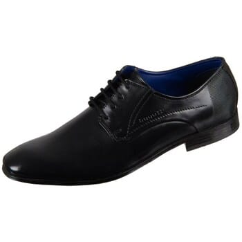 Bugatti Mattia II Veterschoenen zwart Leer - Maat 40