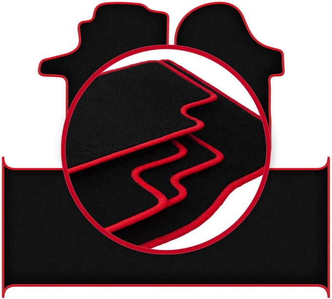 CARLUX-RED automatten voor: Mercedes Vito W447 bestelbus (2014-)