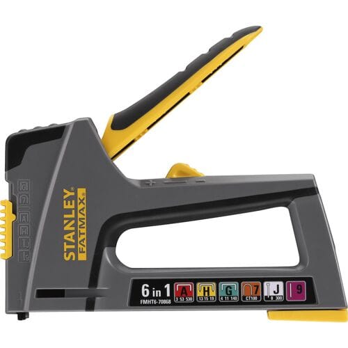 Stanley Fatmax® TR75 6 In 1 Multi-Purpose Plastic Staple And Brad Nail Gun