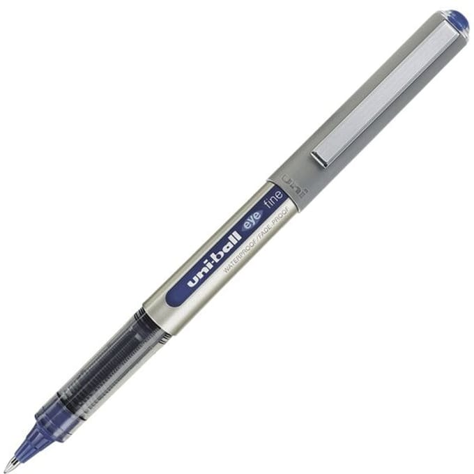 Rollerpen Uni-ball Eye eco 157E medium blauw