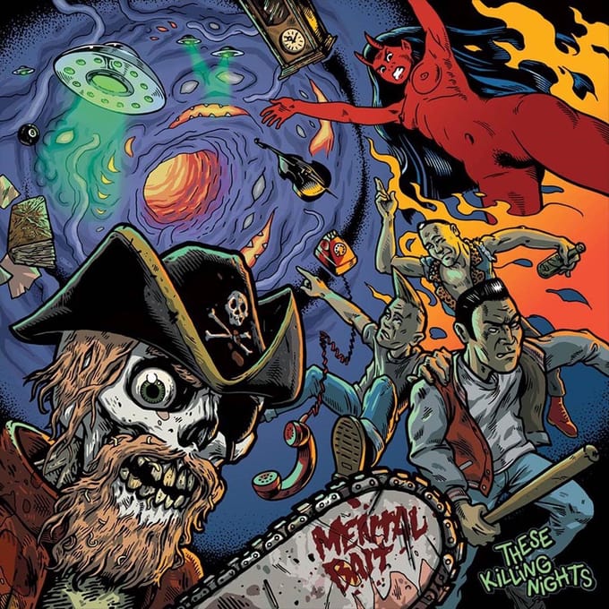 Mental Bait - These Killing Nights (LP)