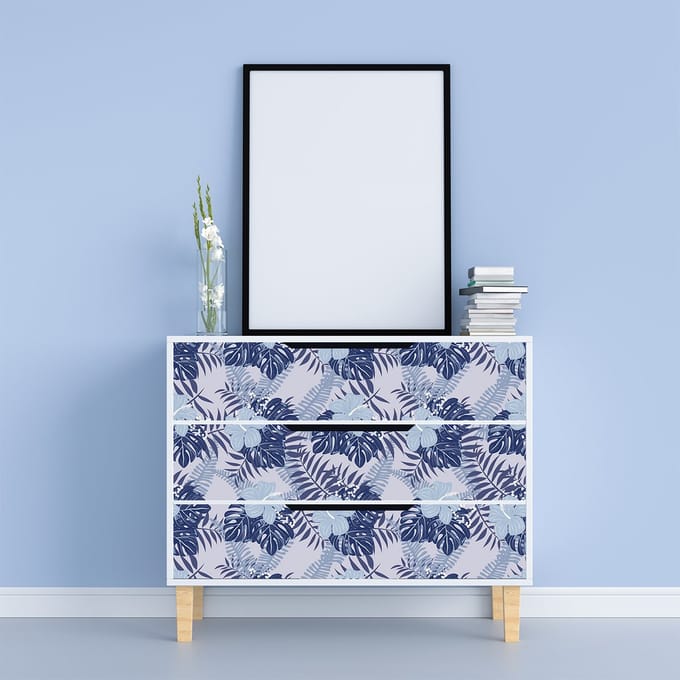 Tropische meubelsticker Chanathip 60 x 90 cm