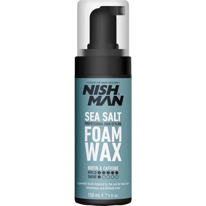 Nishman Mousse Cire Sel Marin Pianka - Wosk Z Solą Morską 150 Ml
