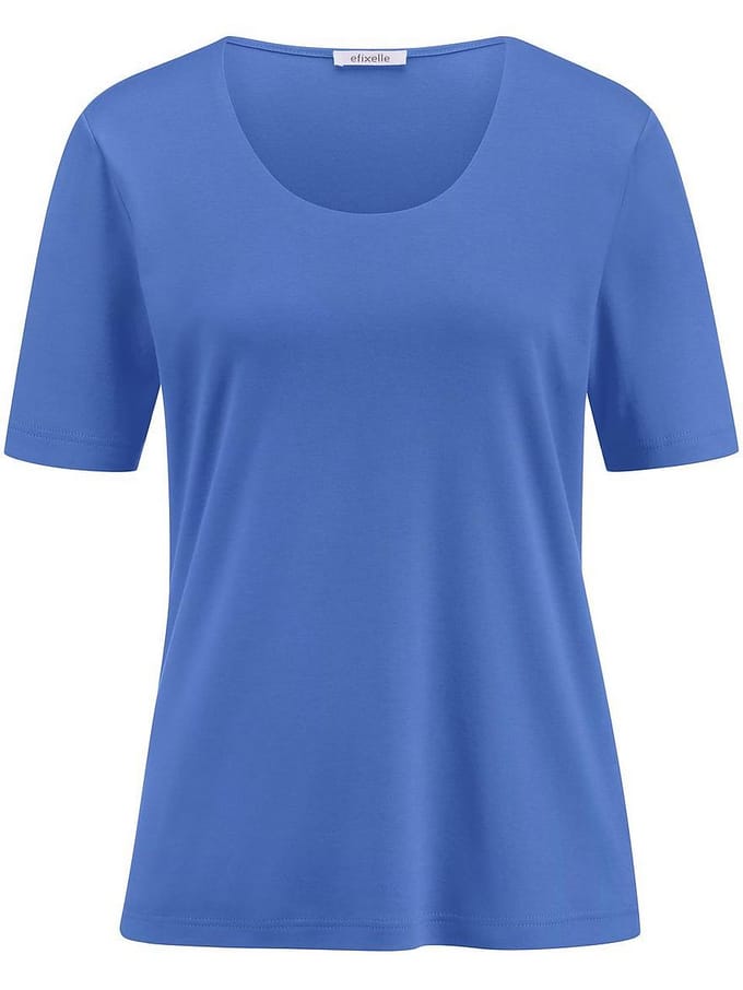Shirt ronde hals Van Efixelle blauw