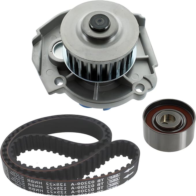 Distributieriemset met pomp - Motoronderdelen set - Voertuigonderhoud - Complete vervanging - 42 cm - null