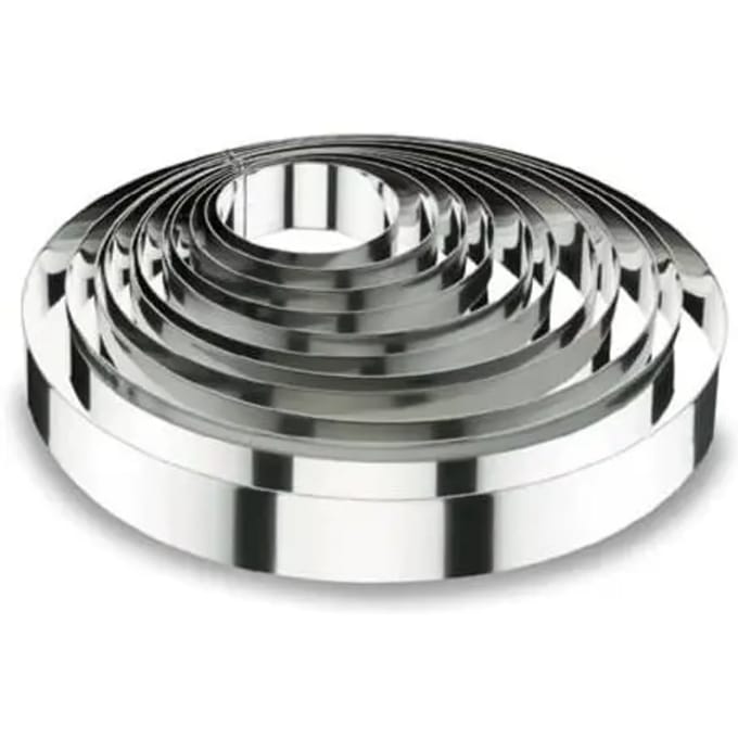 Roestvrijstalen vacherinring Lacor 18/10 - 22x6 cm