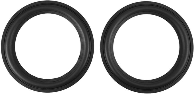 2x 8 Inch Rubber Speaker Rand Foam Surround Vervanging voor Luidspreker Reparatie
