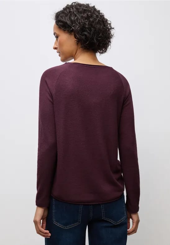 Zacht gemêleerd shirt