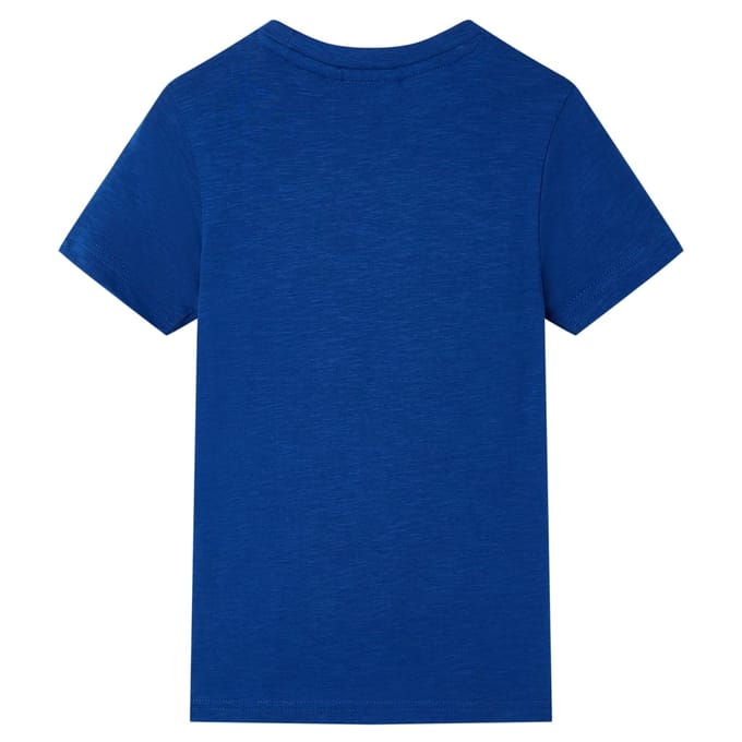 vidaXL - Kindershirt - 128 - donkerblauw