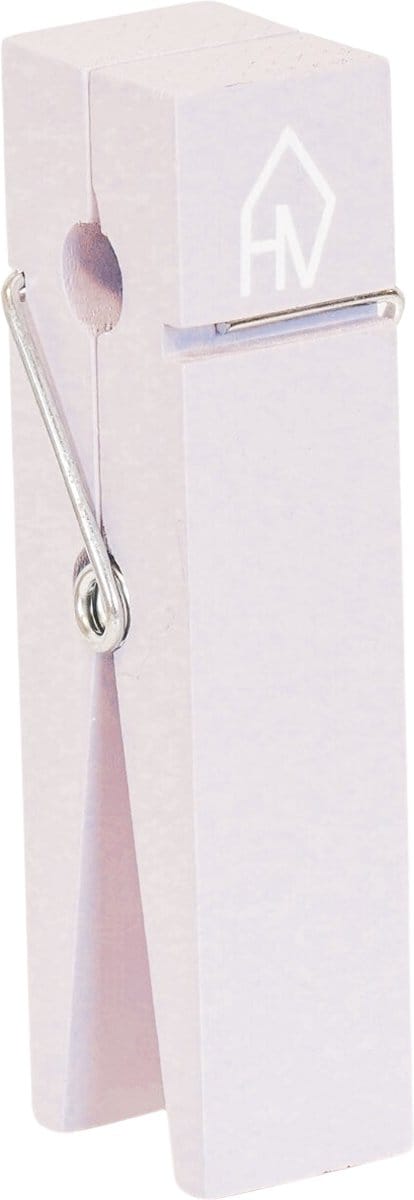 Housevitamin Clip - Hout Lila 4x15cm