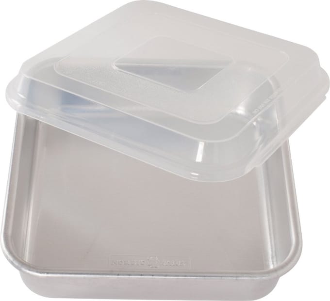 Bakvorm, Vierkant, met Deksel, 23 cm, Aluminium - Nordic Ware | Naturals