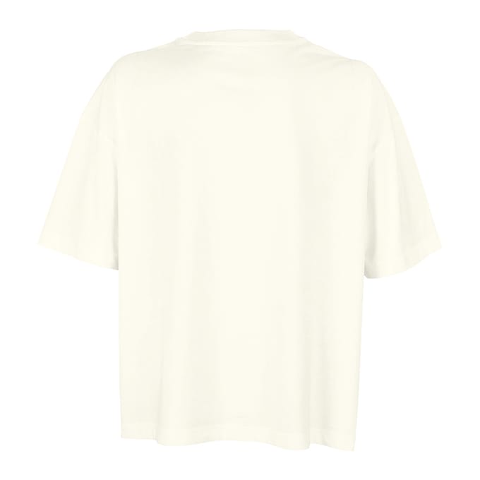 SOLS Dames/Dames Boxy Organic Oversized T-shirt (Gebroken wit)