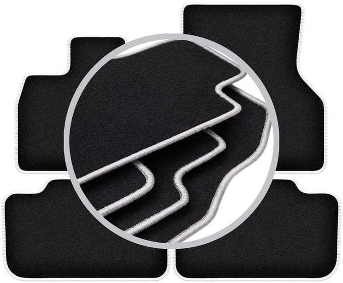 CARLUX-SILVER automatten voor: BMW iX I20 0 (2021-2022)