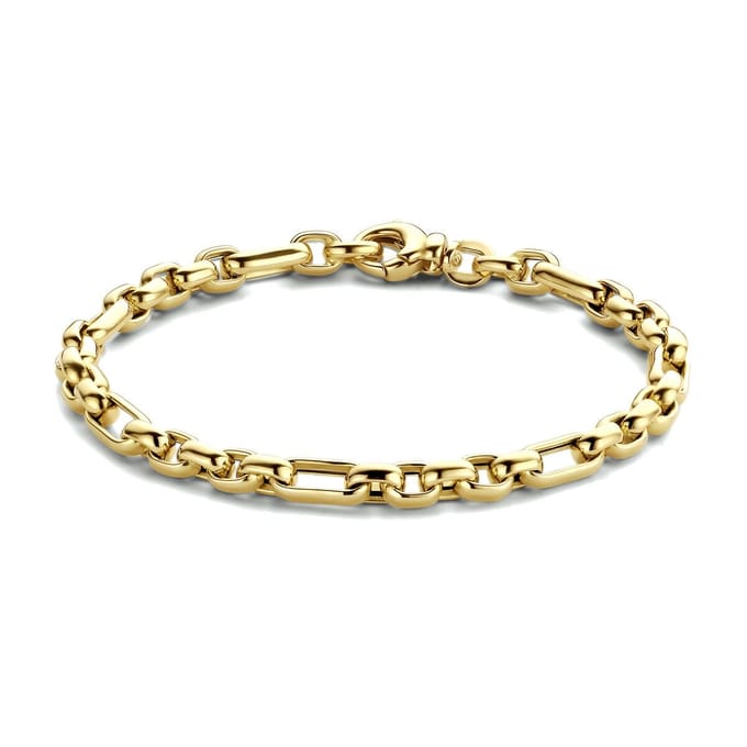 14K Geelgoud Armband Anker 4,8 Mm 19 Cm 4028188