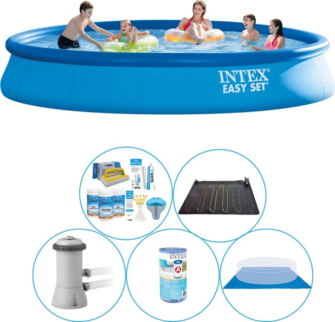Zwembad Combi Deal - 6-delig -  Easy Set Rond 457x84 cm