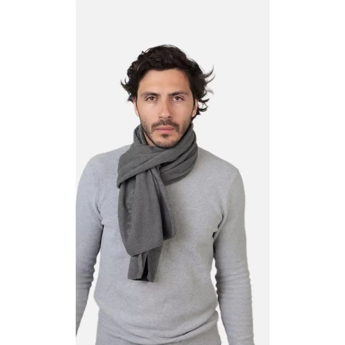 Barts Fleece Shawl Sjaal Unisex - Grijs - One Size