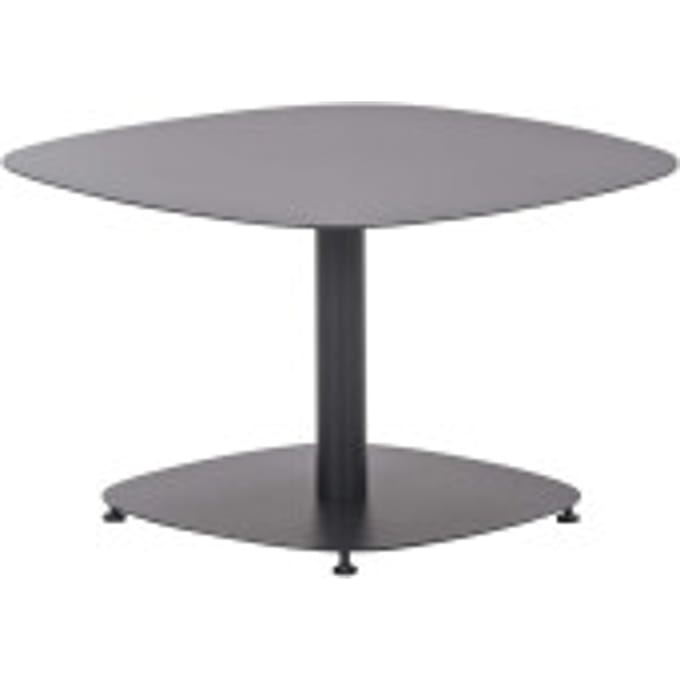 Garden Impressions - Leon bijzettafel - 70x70xH43 - Carbon Black