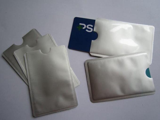 RFID - Creditcardhoes - Zilver