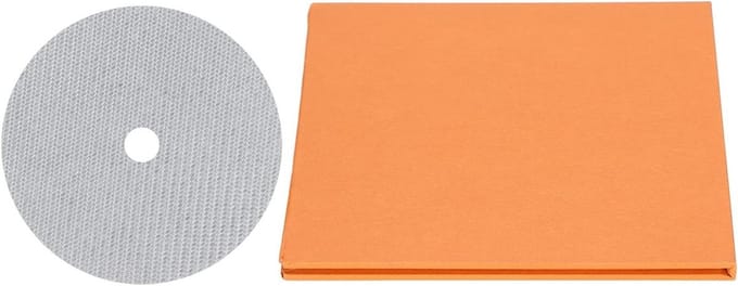 CD DVD Stabilisator - Afstemmingsmat - Verbeter Geluid - Koolstofvezel Materiaal - 15 x 14 cm - Wit