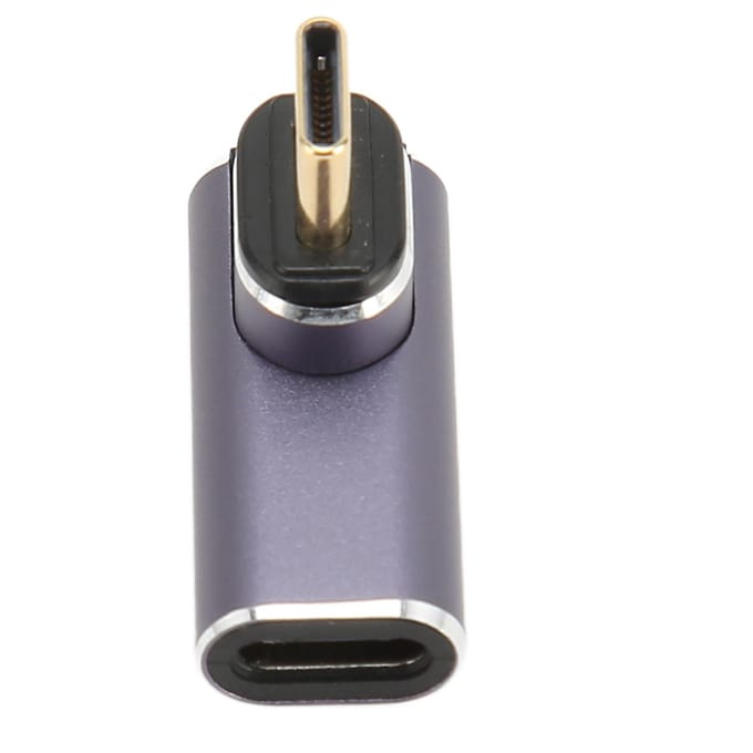 USB C 3.1 Magnetische Rechte Hoek Adapter PD 140W Snel Opladen 40Gbps 8K 90 Graden Type C Magnetisch
