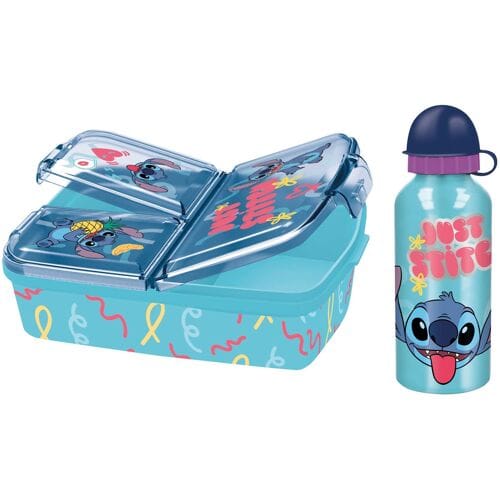 Lidl Broodtrommel en drinkfles (Stitch)