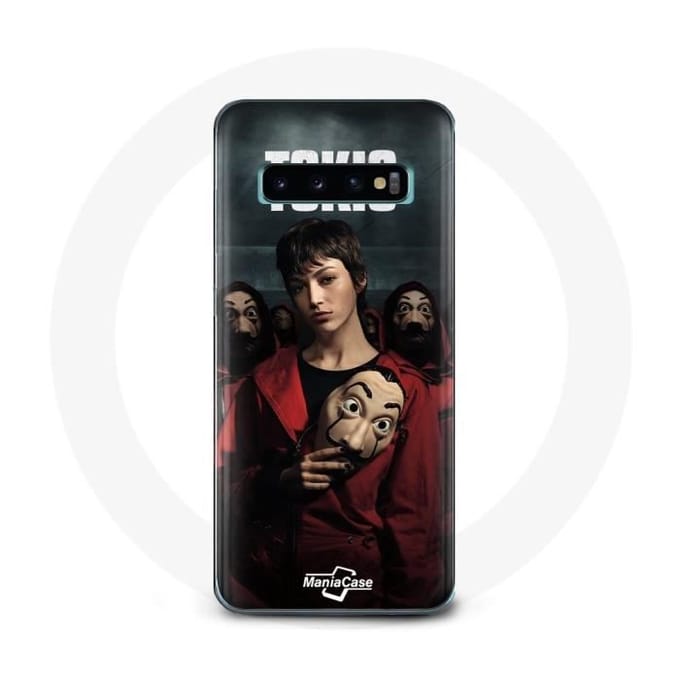 Case voor Samsung Galaxy S10 La Casa De Papel Tokyo Masker
