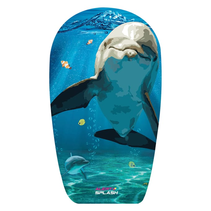 Alert Splash Bodyboard 84 cm Dolfijn (blauw, foam, 2 - 4 jaar)  - Waterspeelgoed - Zwemspeelgoed