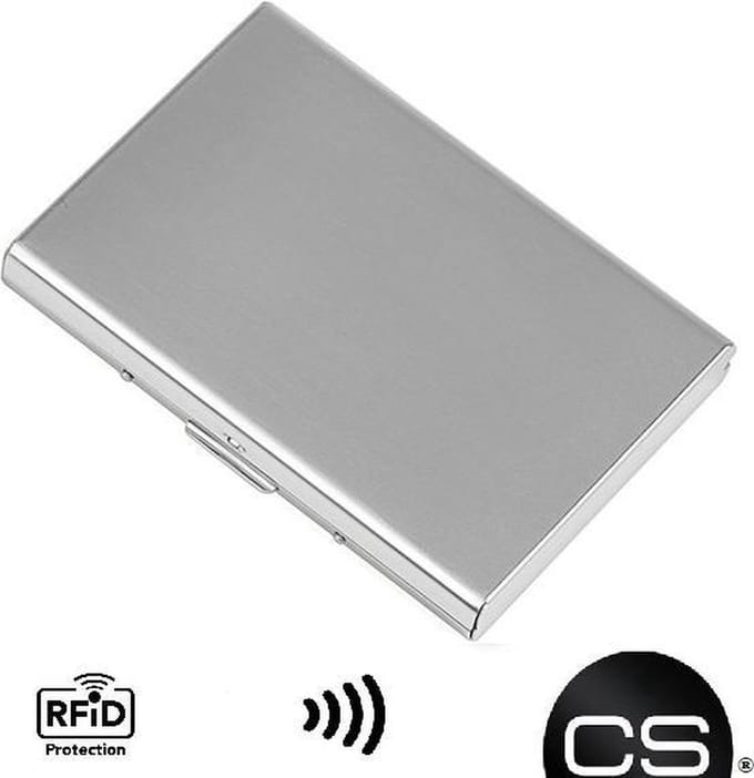 Jumada's - Creditcardhouder Pasjeshouder - RVS - RFID - Zilver - Heren/Dames
