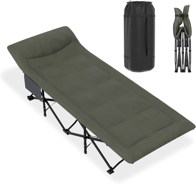 Veldbed Inklapbaar - Stretcher - Vouwbedje - outdoor bed