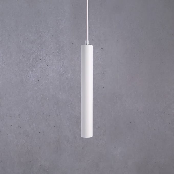 Deko-Light LED hanglamp Slim, wit, aluminium, 2.700 K