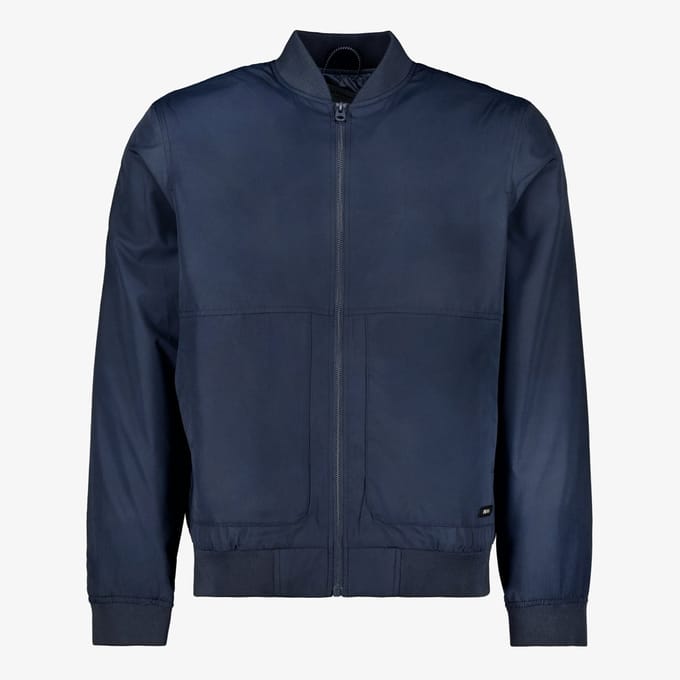 JJ REBEL heren bomberjack blauw - Maat S