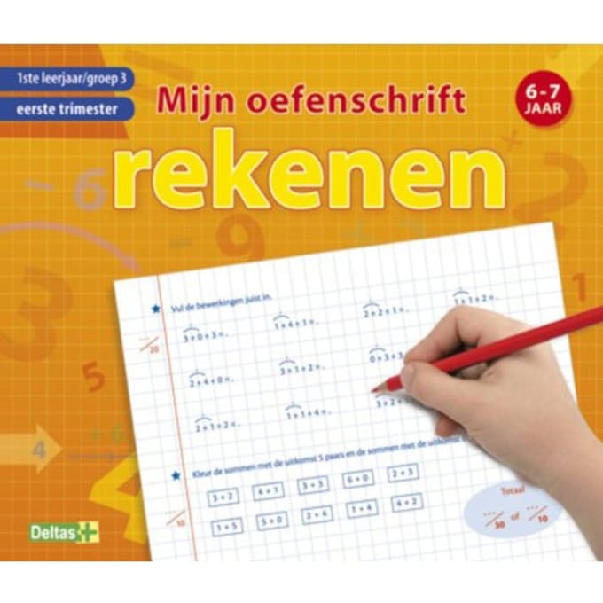 Rekenen 6-7 Jaar / 1ste Leerjaar, Groep 3, Eerste Trimester / Mijn Oefenschift