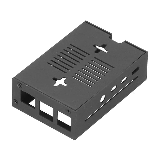 Voor Raspberry Pi Behuizing Stofdicht IJzer Duurzaam Beschermende Doos Elektronica Accessoires(Metalen  Behuizing )