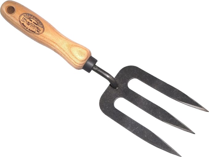 DeWit Handvorkje Groot – Basic Serie – 14 cm Essenhouten Handvat