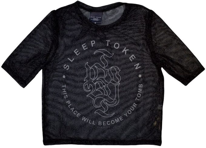 Sleep Token - Tomb Crop top - 2XL - Zwart