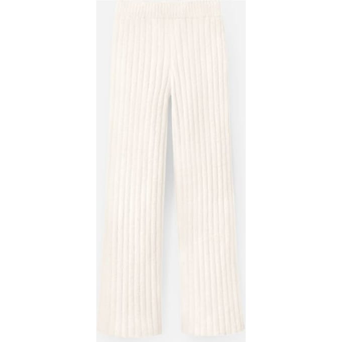 UGG® Terri Rib Jogger in White, Size Large, Knit/Polyester