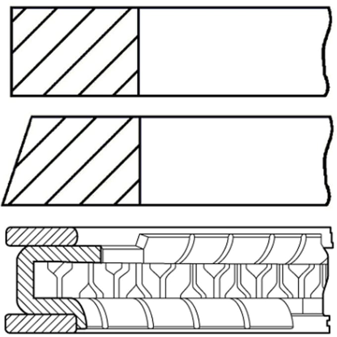 Goetze Engine Zuigerveren set GOETZE 08-422700-00