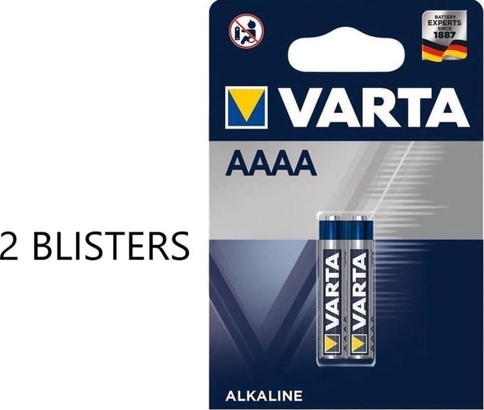 Varta AAAA Alkaline Batterijen - 4 stuks