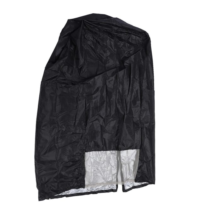 Housse de Réfrigérateur Tissu Oxford 210D Imperméabilisation Ajustement Sécurisé Ouverture Frontale pour Intérieur Extérieur 23in black